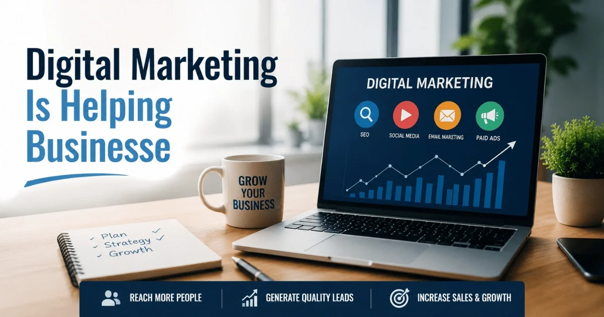 How Digital Marketing Is Helping Businesses to Grow their Sales
