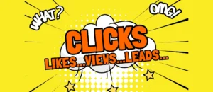 click leads and views